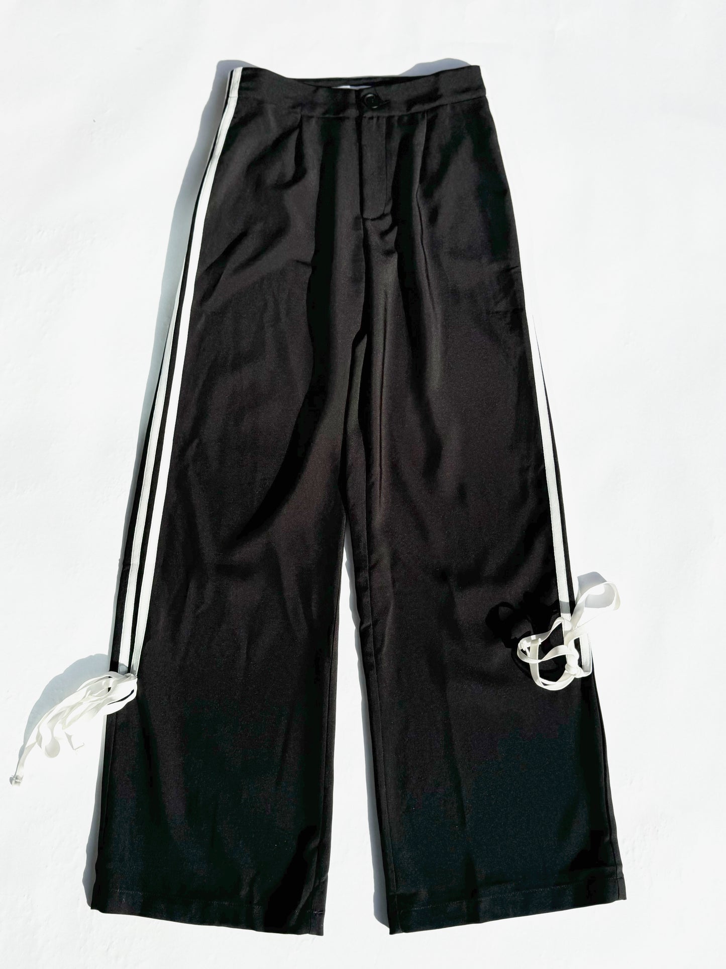 Black Tracker Trousers