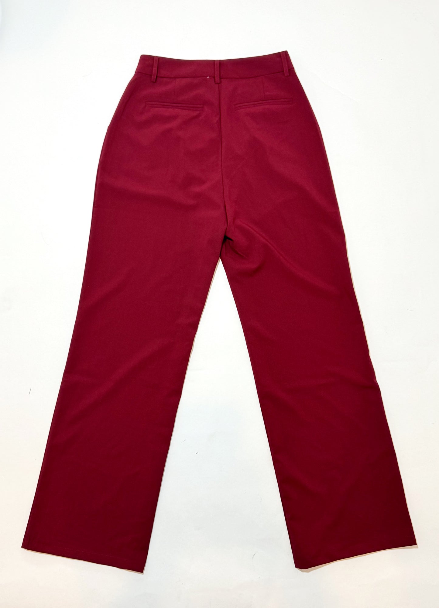 Burgundy Trousers